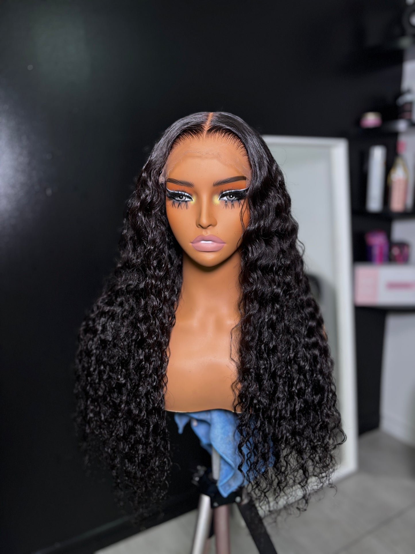 Italian Curly 5x5 Closure Wig