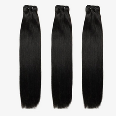 Jet Black Straight Bundle Sets