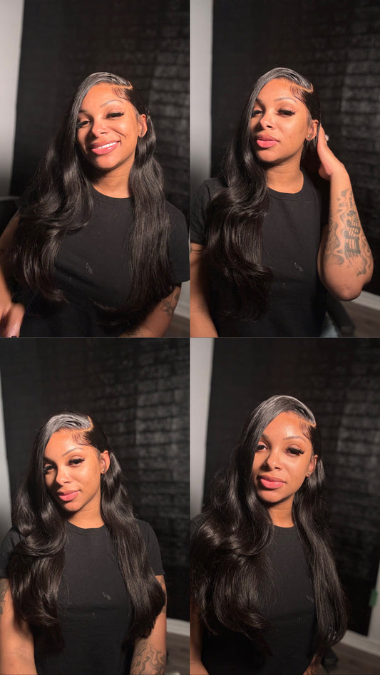 Raw Indonesian Wavy Bundles & HD Closure