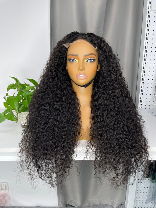 Burmese Curly 5x5 Closure Wig