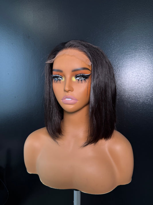 10” 5x5 HD Closure Bob Wig